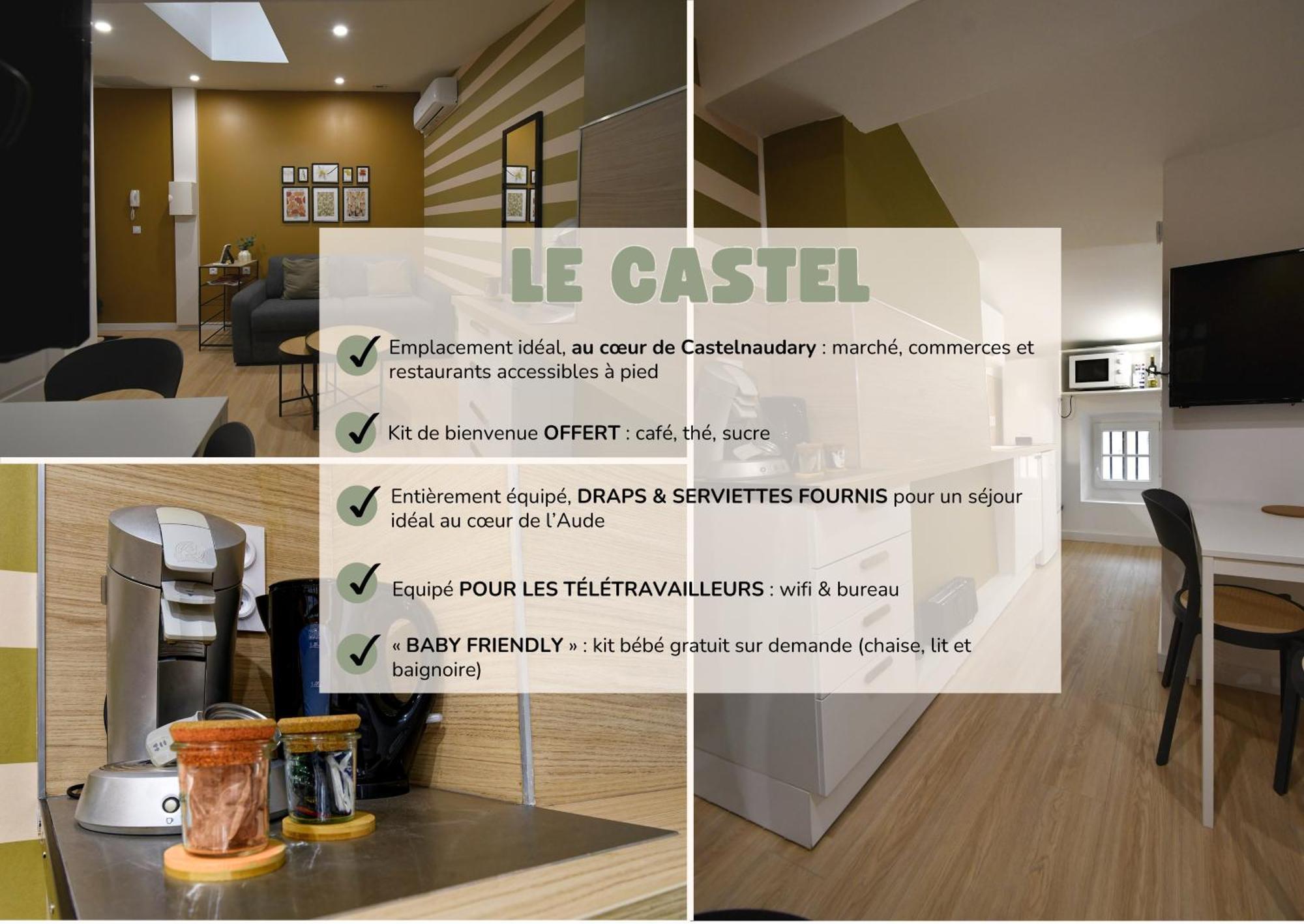 Le Castel Apartment Castelnaudary Exterior foto